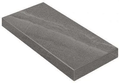 Керамогранит Italon Контемпора Карбон 33x120 ступень угловая правая в Чебоксарах