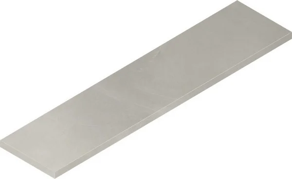 Керамогранит Italon Континуум Сильвер Ступень угловая левая 33х120 (Натуральная) в Чебоксарах