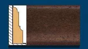 Плинтус пробковый ArtCorkDesing С 103 (Колер 14) 12х65х910 мм в Чебоксарах