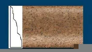 Плинтус пробковый ArtCorkDesing С 105 (Колер 9) 18x45x910 мм в Чебоксарах