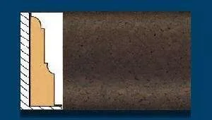 Плинтус пробковый ArtCorkDesing С 103 (Колер 19) 12х65х910 мм в Чебоксарах