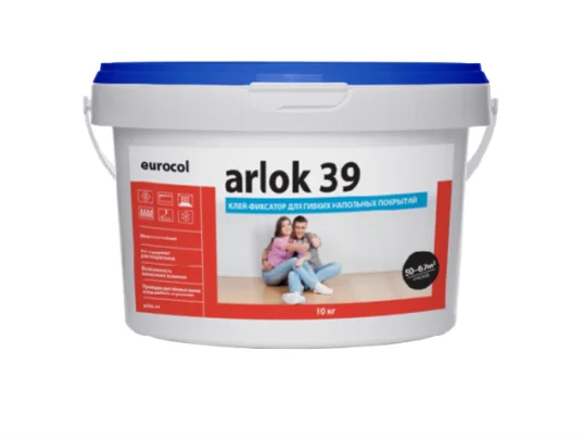 Клей Arlok 39 (10 кг) 150-200 г/м2, фиксатор против сдвигов в Чебоксарах