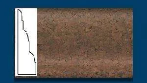 Плинтус пробковый ArtCorkDesing С 105 (Колер 11) 18x45x910 мм в Чебоксарах