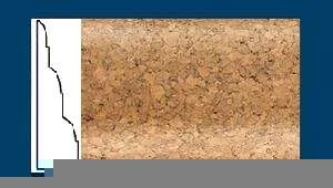Плинтус пробковый ArtCorkDesing С 105 (Колер 8) 18x45x910 мм в Чебоксарах
