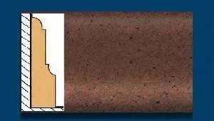 Плинтус пробковый ArtCorkDesing С 103 (Колер 13) 12х65х910 мм в Чебоксарах