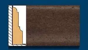 Плинтус пробковый ArtCorkDesing С 103 (Колер 12) 12х65х910 мм в Чебоксарах