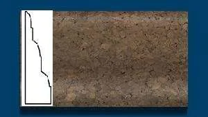 Плинтус пробковый ArtCorkDesing С 105 (Колер 10) 18x45x910 мм в Чебоксарах