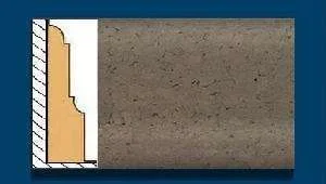 Плинтус пробковый ArtCorkDesing С 103 (Колер 15) 12х65х910 мм в Чебоксарах