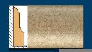 Плинтус пробковый ArtCorkDesing С 103 (Колер 4) 12х65х910 мм в Чебоксарах