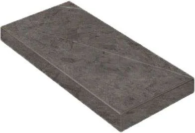 Керамогранит Italon Шарм Эво Антрачит Ступень Угловая Правая 33*60 в Чебоксарах