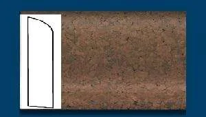 Плинтус пробковый ArtCorkDesing С 106 (Колер 11) 10х60х910 мм в Чебоксарах