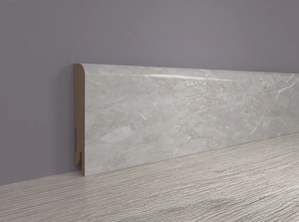 Плинтус MDF Bonkeel 24070 Торос Бьянко (80х16х2400 мм) в Чебоксарах