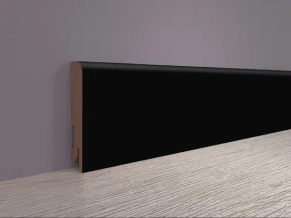 Плинтус MDF Bonkeel 24032 Чёрный Софт (100х16х2400 мм) в Чебоксарах