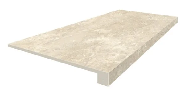 Керамогранит Coliseum Да Винчи Беж Ступень фронтальная (Натуральный, 33х60) в Чебоксарах