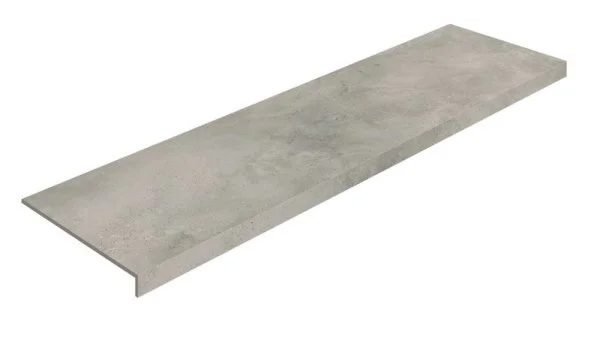 Керамогранит Coliseum Монца Грэй Ступень фронтальная (Натуральный, 33х120) в Чебоксарах