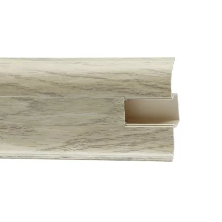 Пластиковый плинтус Royce №853 Дуб Супрема (58х22х2200мм) в Чебоксарах