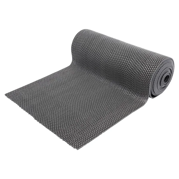 Грязезащитное рулонное покрытие ЗигЗаг Серый 5 мм (1,2 м) Китай в Чебоксарах