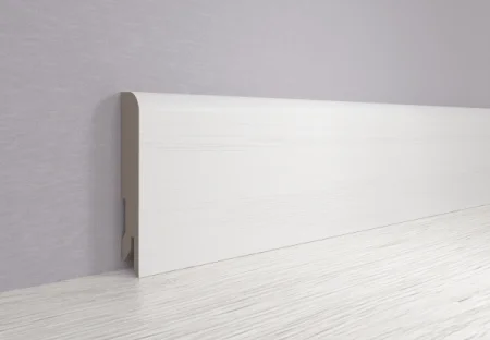 Плинтус MDF Bonkeel 24116 Белый (80х16х2400 мм) в Чебоксарах