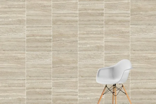 Керамогранит Vitra CityStone Травертин Линейный 60х60 (Натуральная и Реттифицированная) в Чебоксарах