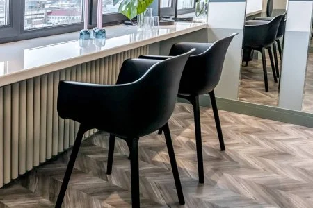 Пробковое покрытие CorkStyle Chevron Silver в Чебоксарах