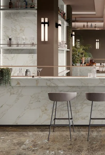 Керамогранит Italon Шарм Делюкс Арабескато Уайт 80х160 (Люкс и реттифицированная) в Чебоксарах