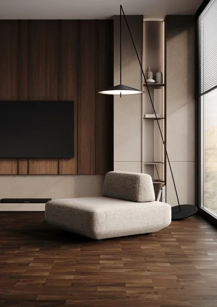 Паркетная доска Quartz Parquet Штучный паркет Орех Американский 44-400-29 в Чебоксарах