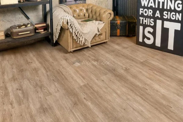 Каменно-полимерная плитка Alpine Floor Grand Sequoia Light Карите ECO 11-901 3.5мм, 34 класс в Чебоксарах