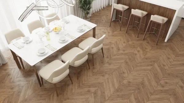 Кварц-виниловая плитка Alpine Floor Chevron Гевуина ECO 20-10 (2,5 мм. 43 класс) в Чебоксарах
