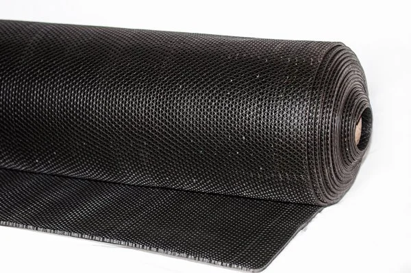 Грязезащитное рулонное покрытие ЗигЗаг Черный 5 мм (0,9 м) Китай в Чебоксарах