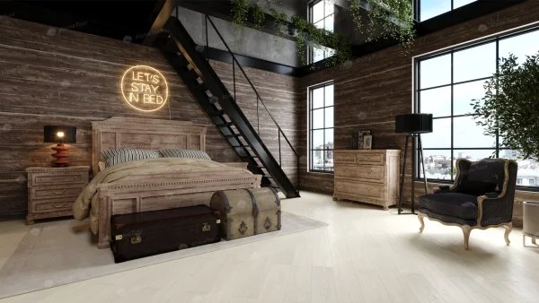 Каменно-полимерная плитка Alpine Floor Classic Light Дуб Арктик ECO 134-77 MC 3.5мм, 34 класс в Чебоксарах