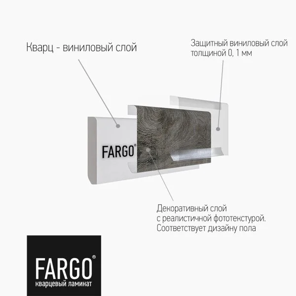 Кварцевый плинтус Fargo 68S455 Агат Маренго 80х11х2200 мм в Чебоксарах
