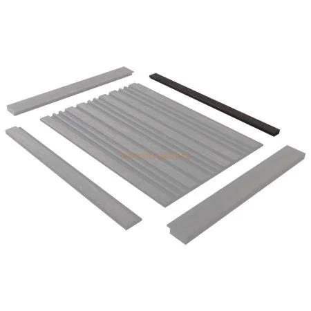 Финишный молдинг LF124B BR395K левый декорированный (31х12х2700мм) в Чебоксарах