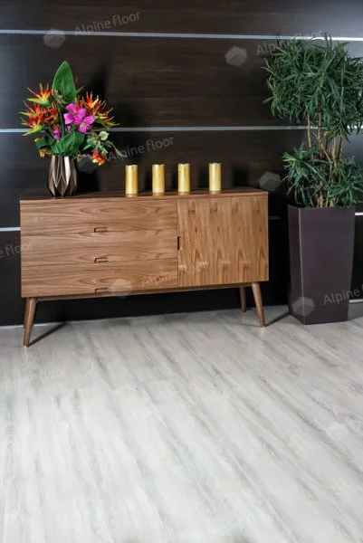 Кварц-виниловая плитка Alpine Floor Easy Line Дуб Снежный ЕСО 3-14 3 мм. 43 класс в Чебоксарах