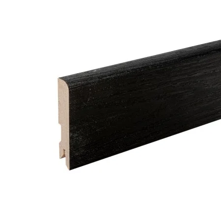 Плинтус MDF Bonkeel 24033 Чёрное Дерево (80х16х2400 мм) в Чебоксарах