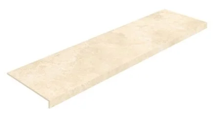 Керамогранит Coliseum Аурелия Уайт Ступень фронтальная (Натуральный, 33х120) в Чебоксарах