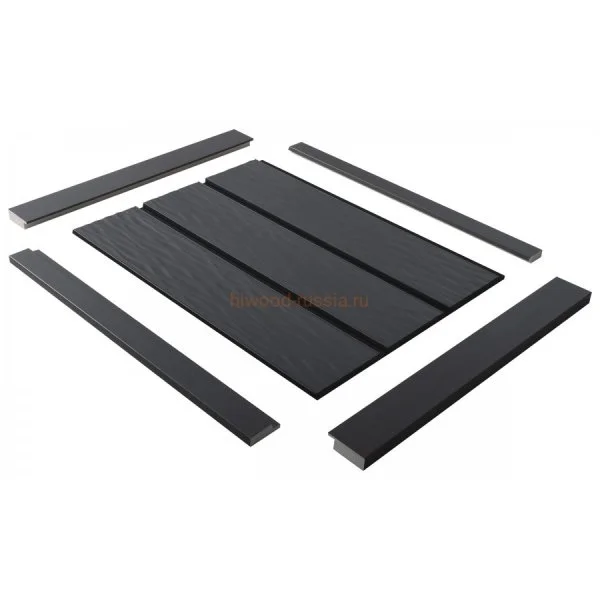 Финишный молдинг LF124A GR15K правый декорированный (42х12х2700мм) в Чебоксарах