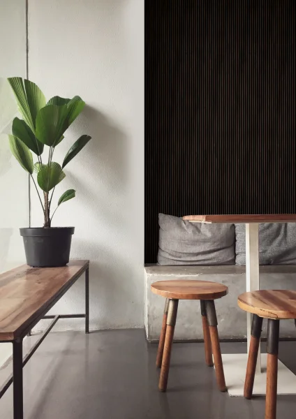 Декоративная панель для стен HiWood LV129 BR395NK (120х12х2700мм) в Чебоксарах