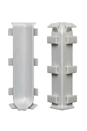 Внутренний угол Bonkeel ПЛ100 серый (ПВХ) в Чебоксарах