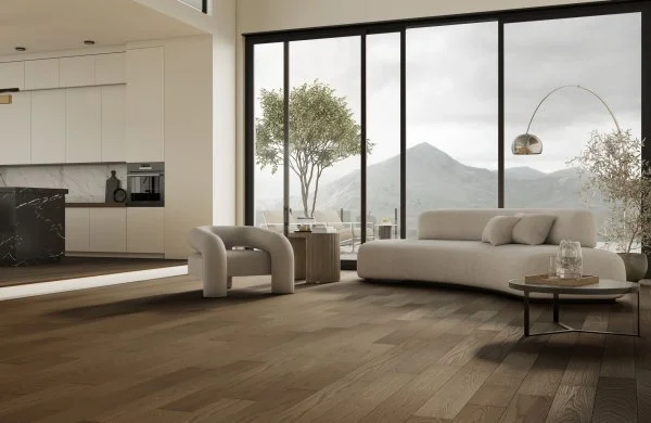 Паркетная доска Quartz Parquet Классик 7 мм Дуб Брауни 413 в Чебоксарах