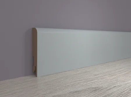 Плинтус MDF Bonkeel 24067 Скай Грей (80х16х2400 мм) в Чебоксарах