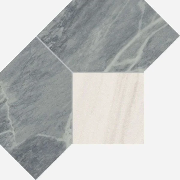 Керамогранит Italon Шарм Экстра Атлантик 28,5х21 мозаика Полигон в Чебоксарах