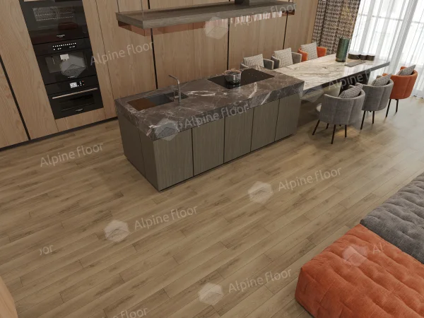 Каменно-полимерная плитка Alpine Floor Grand Sequoia Village Вайпуа ECO 11-1907 4мм, 43 класс в Чебоксарах