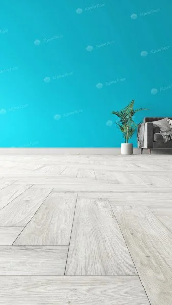 Кварц-виниловая плитка Alpine Floor Parquet Снежный ЕСО 16-11 2.5 мм. 43 класс в Чебоксарах