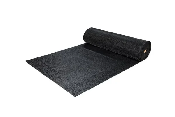 Грязезащитное рулонное покрытие ЗигЗаг Черный 5 мм (0,9 м) Китай в Чебоксарах