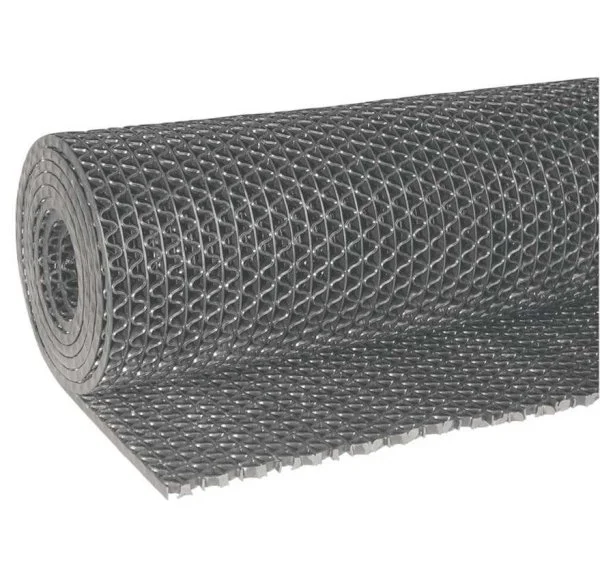 Грязезащитное рулонное покрытие ЗигЗаг Серый 4,5 мм (0,9 м) Китай в Чебоксарах