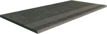 Керамогранит Italon Аурис Блэк ступень (Натуральная, 30х60) в Чебоксарах