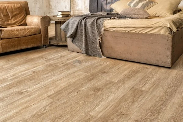 Каменно-полимерная плитка Alpine Floor Grand Sequoia Секвоя Миндаль ECO 11-6, 4мм 43 класс в Чебоксарах