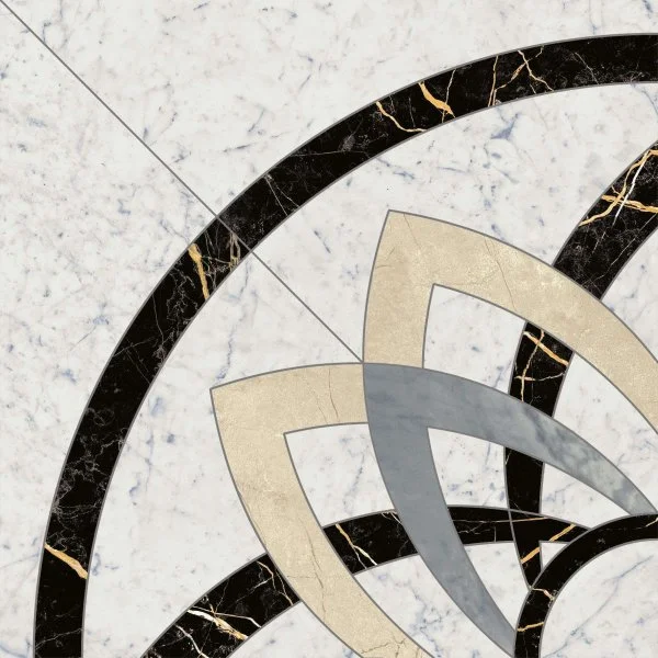 Керамогранит Italon Шарм Экстра Каррара Розон Анголо 59х59 в Чебоксарах