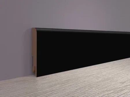 Плинтус MDF Bonkeel 24032 Чёрный Софт (100х16х2400 мм) в Чебоксарах