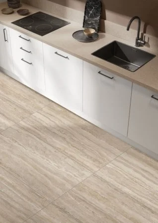 Керамогранит Vitra CityStone Травертин Линейный 60х120 (Натуральная и Реттифицированная) в Чебоксарах